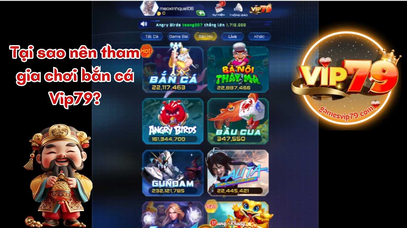 Tại sao nên tham gia chơi bắn cá Vip79? Tại sao nên tham gia chơi bắn cá Vip79?